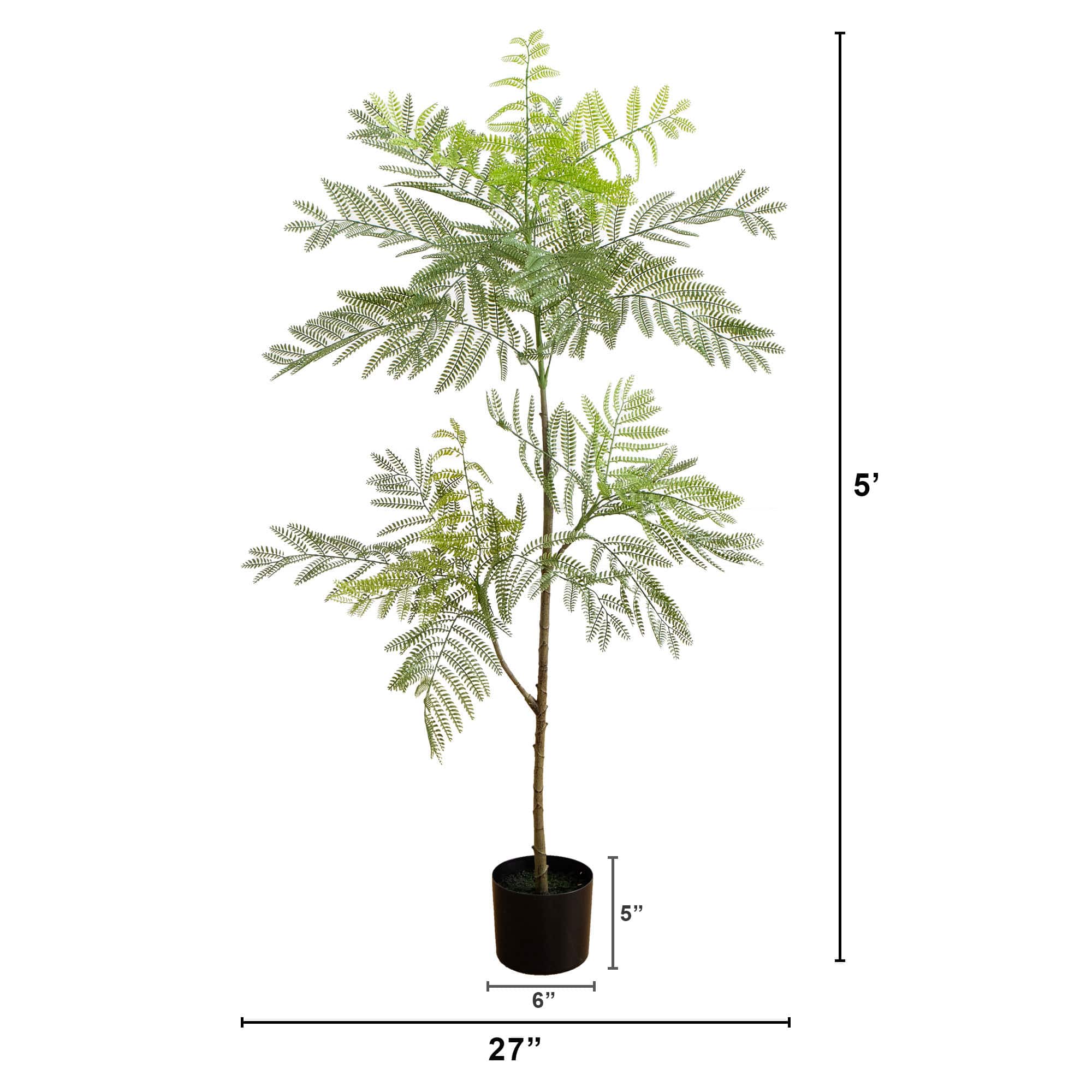 5ft. Artificial Minimalist Jacaranda Tree